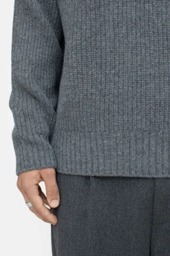 Closed Wool jumper Dark grey melange Best