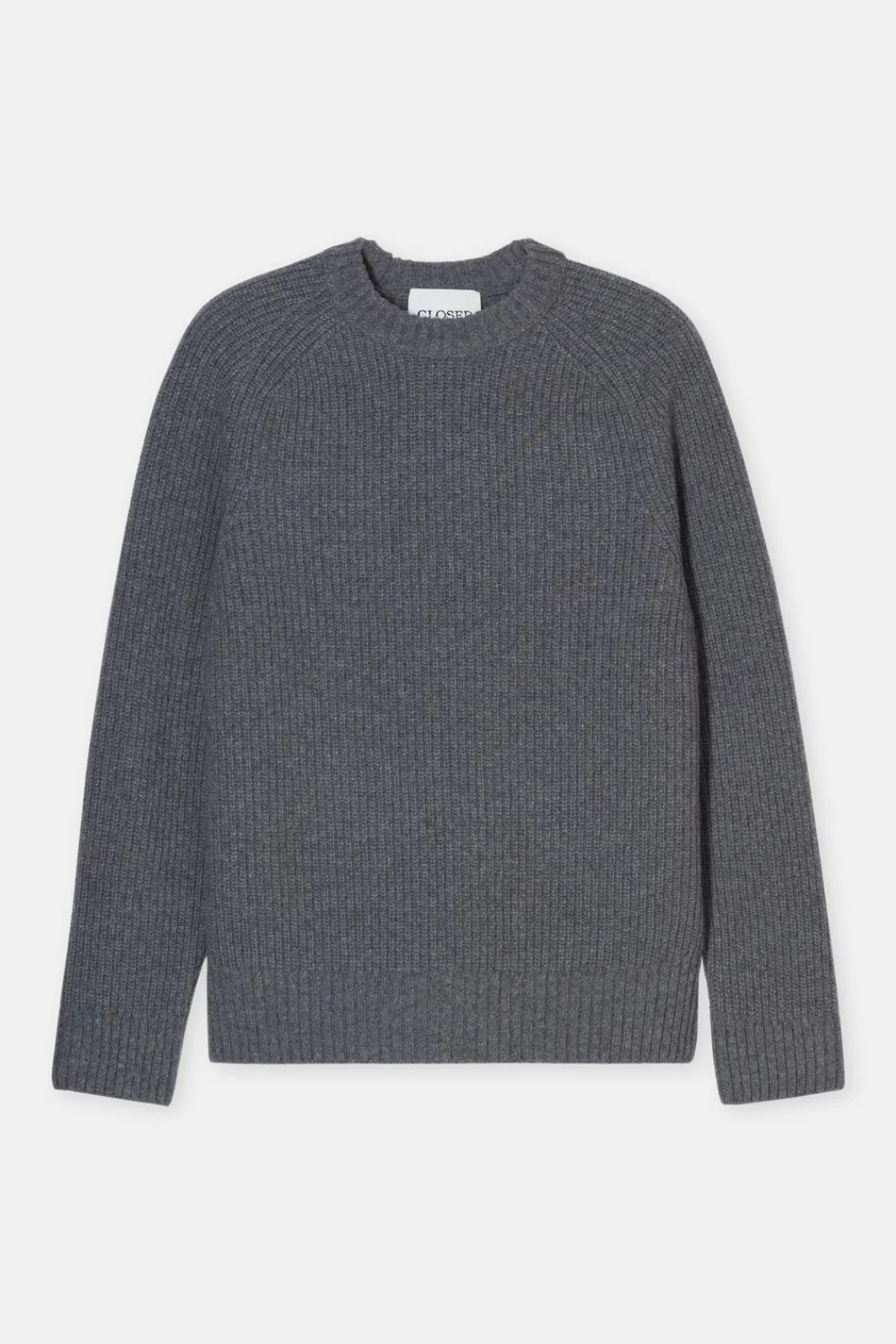 Closed Wool jumper Dark grey melange Best