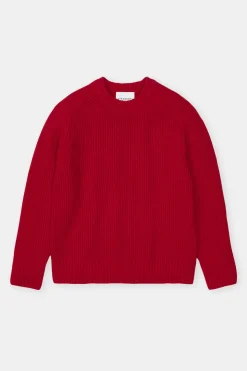 Closed Wool jumper Chili pepper red Discount