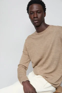 Closed ‘Wool jumper Cashew cream Outlet