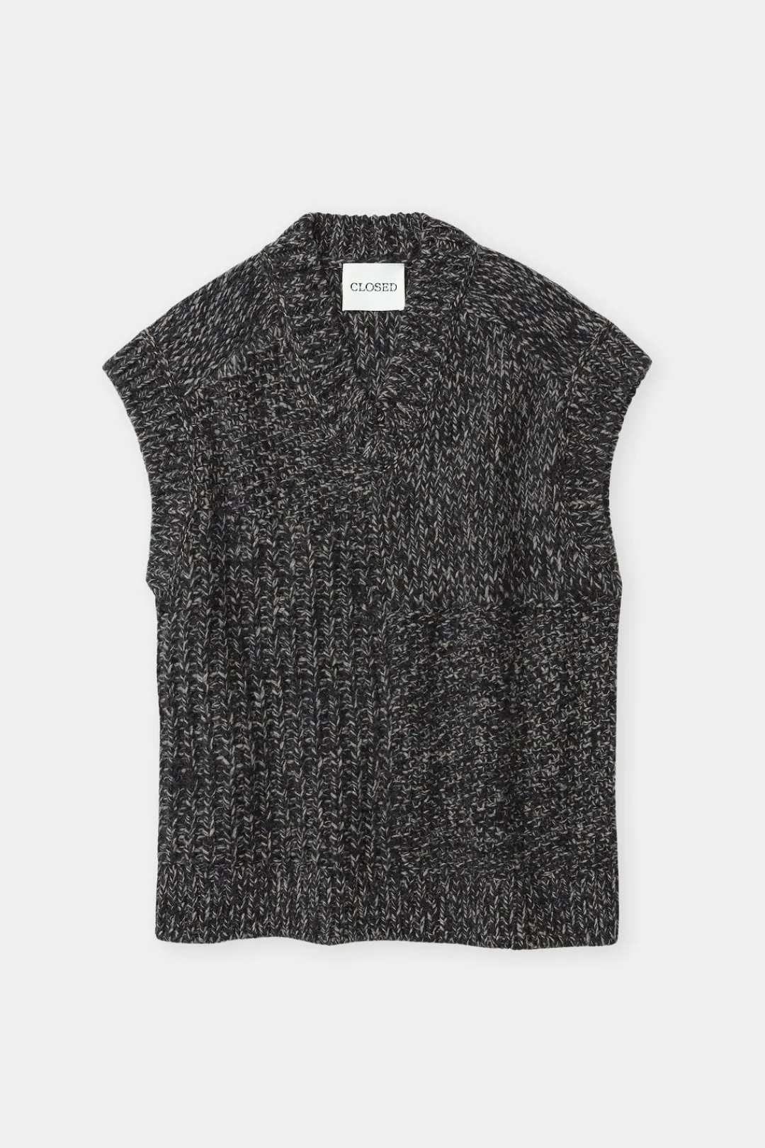 Closed Wool jumper Dark grey melange Best