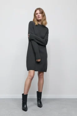 Closed Wool knitted dress Irish coffee Best