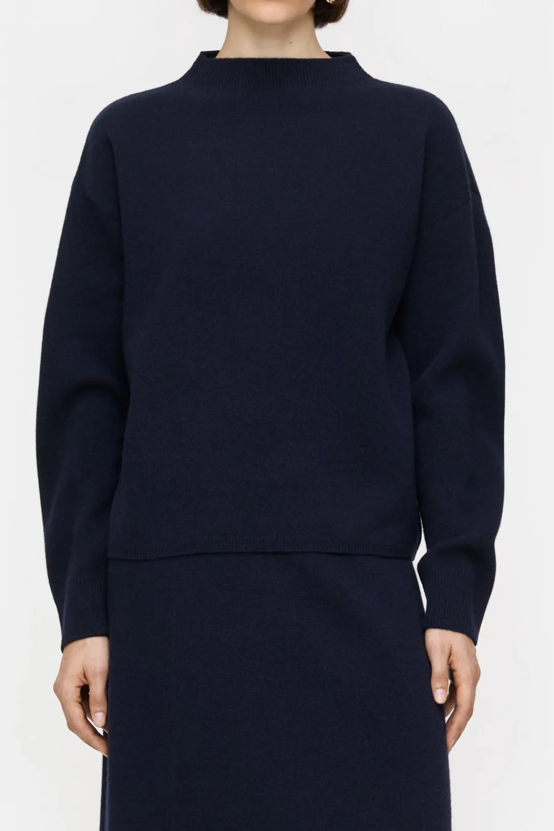 Closed Wool mix double-face jumper Dark night Hot