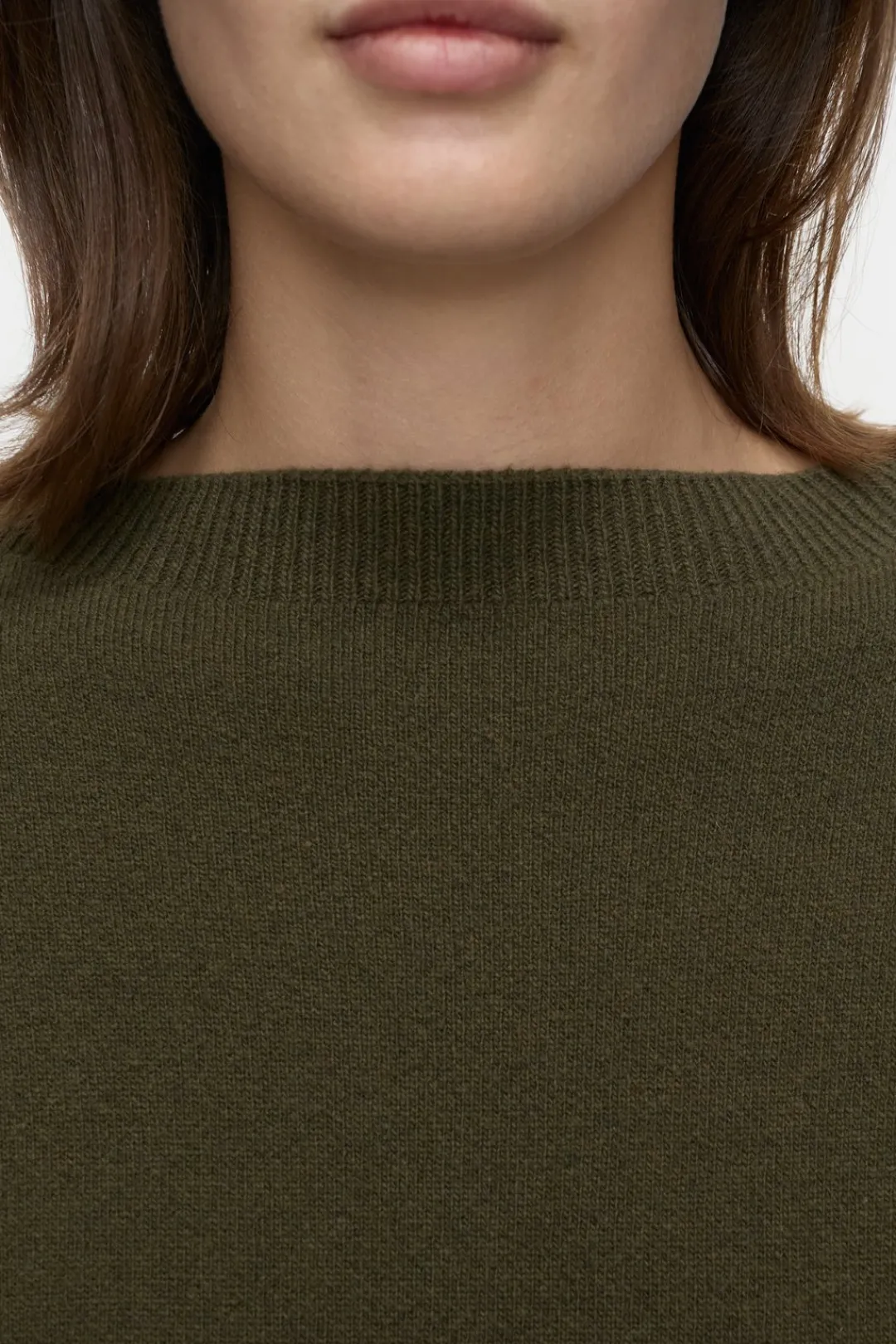 Closed Wool mix double-face jumper Ver green Sale