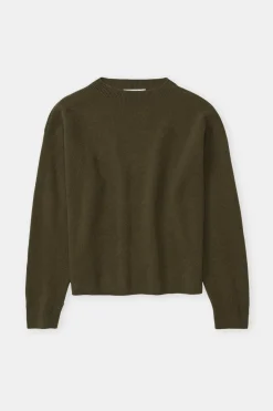 Closed Wool mix double-face jumper Ver green Sale