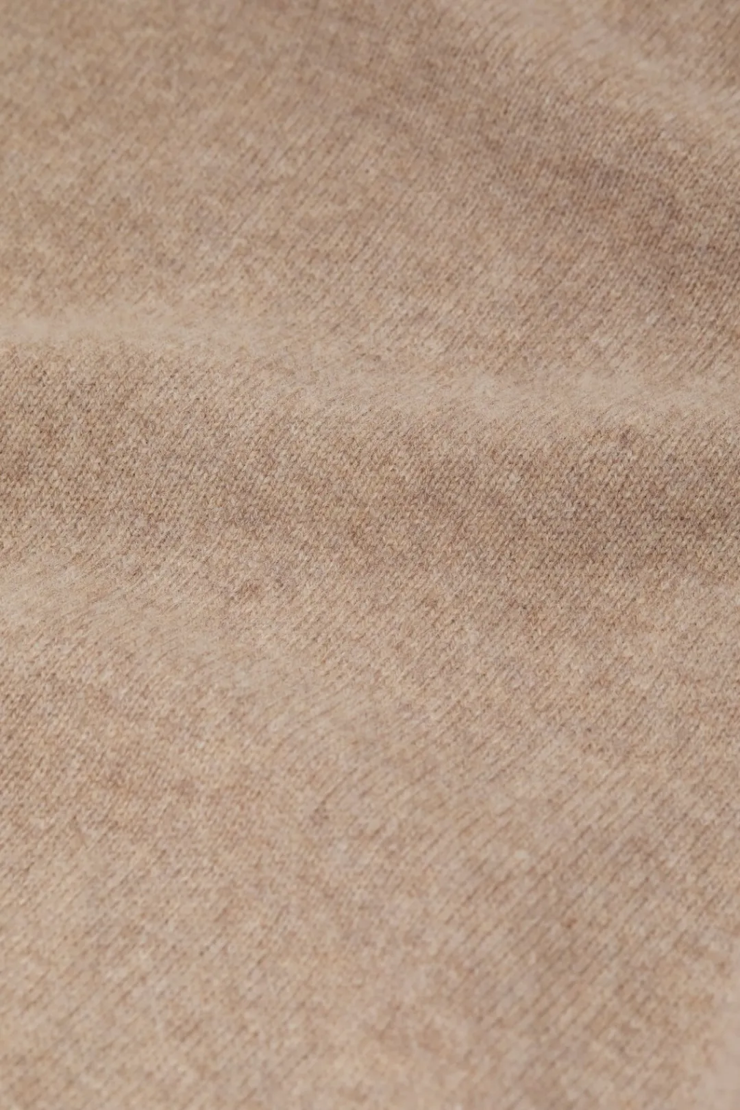 Closed Wool round neck jumper Dark chino beige New