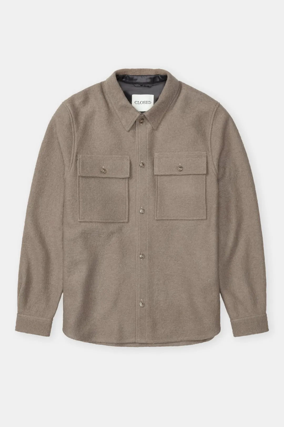 Closed Wool shirt Cashew cream Hot