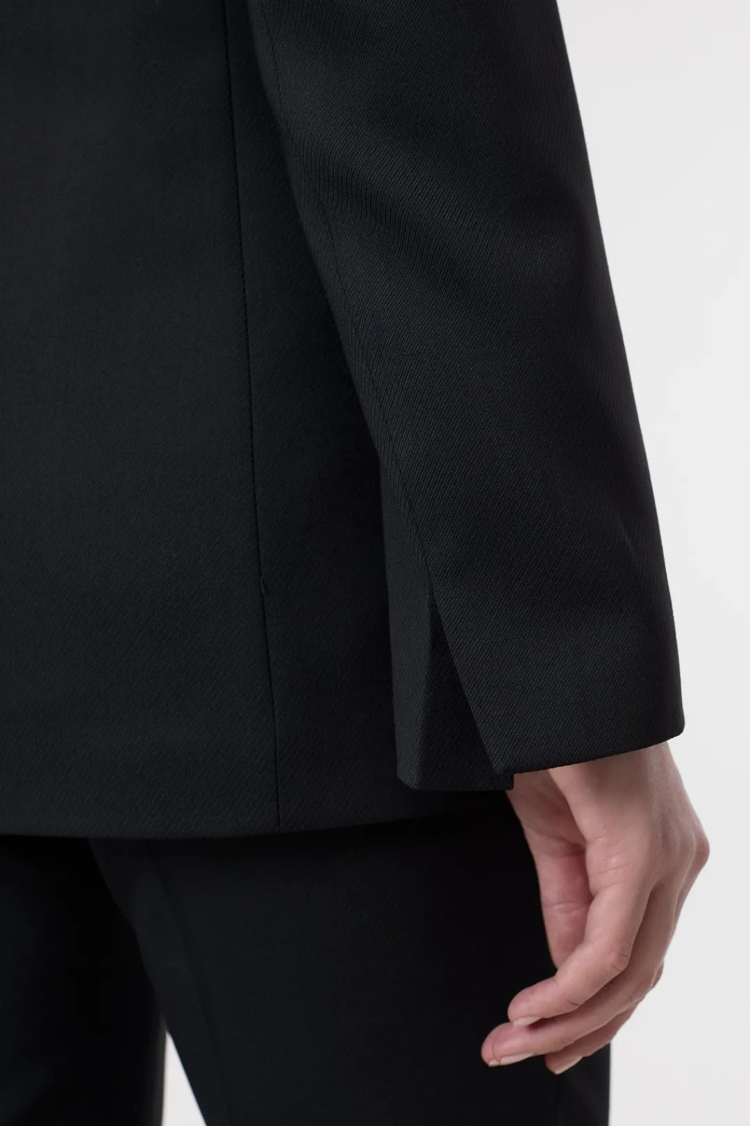 Closed Wool stretch blazer Black New