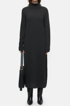 Closed Wool turtleneck dress Irish coffee Best