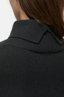 Closed Wool turtleneck dress Irish coffee Best