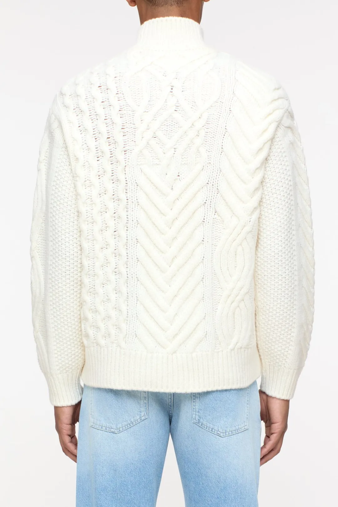 Closed Wool turtleneck jumper Ivory