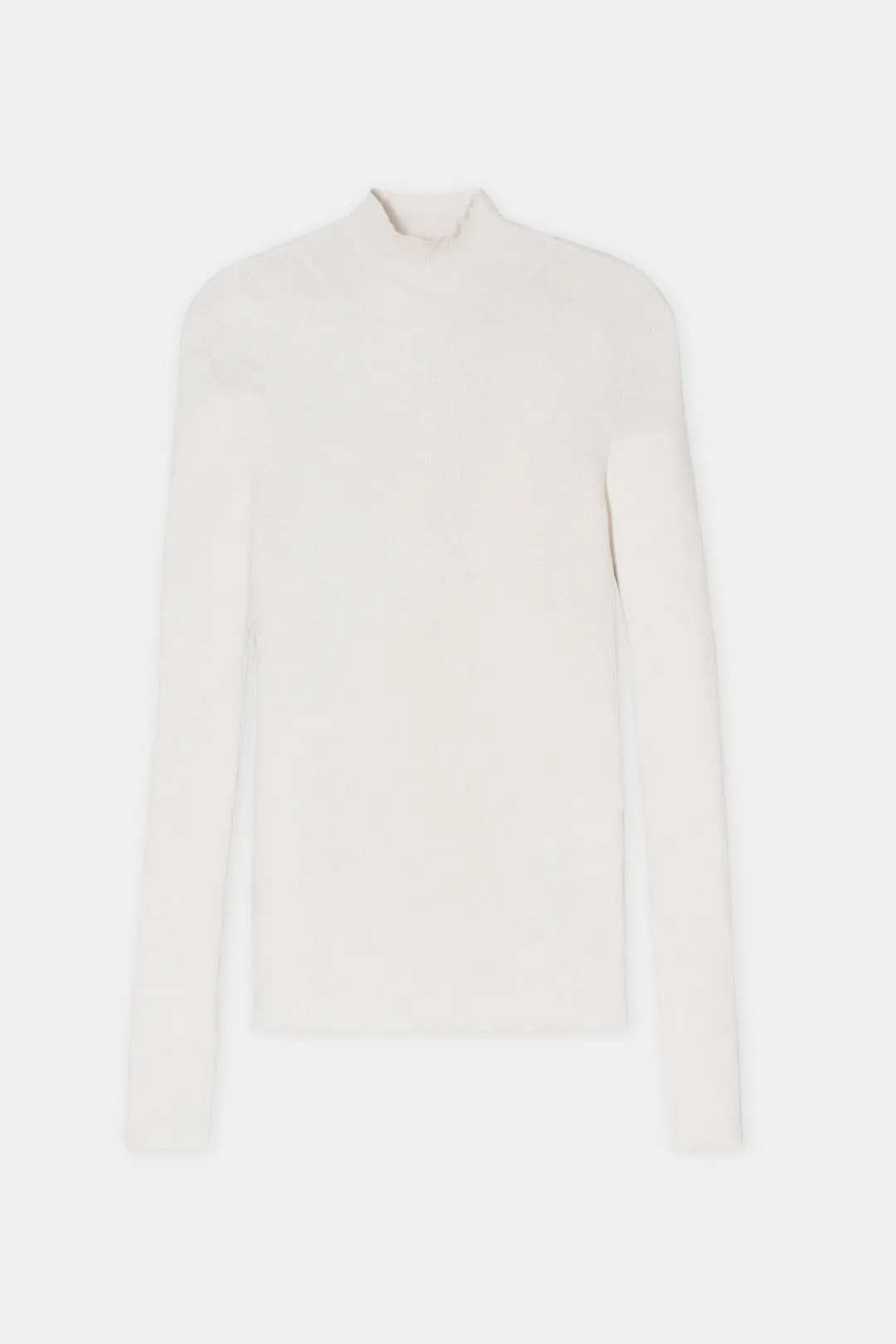 Closed Wool-cashmere longsleeve Pearl beige Clearance