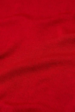 Closed Wool-cashmere longsleeve Chili pepper red Clearance