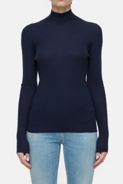 Closed Wool-cashmere longsleeve Dark night