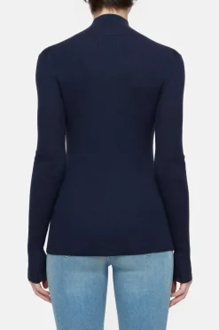 Closed Wool-cashmere longsleeve Dark night