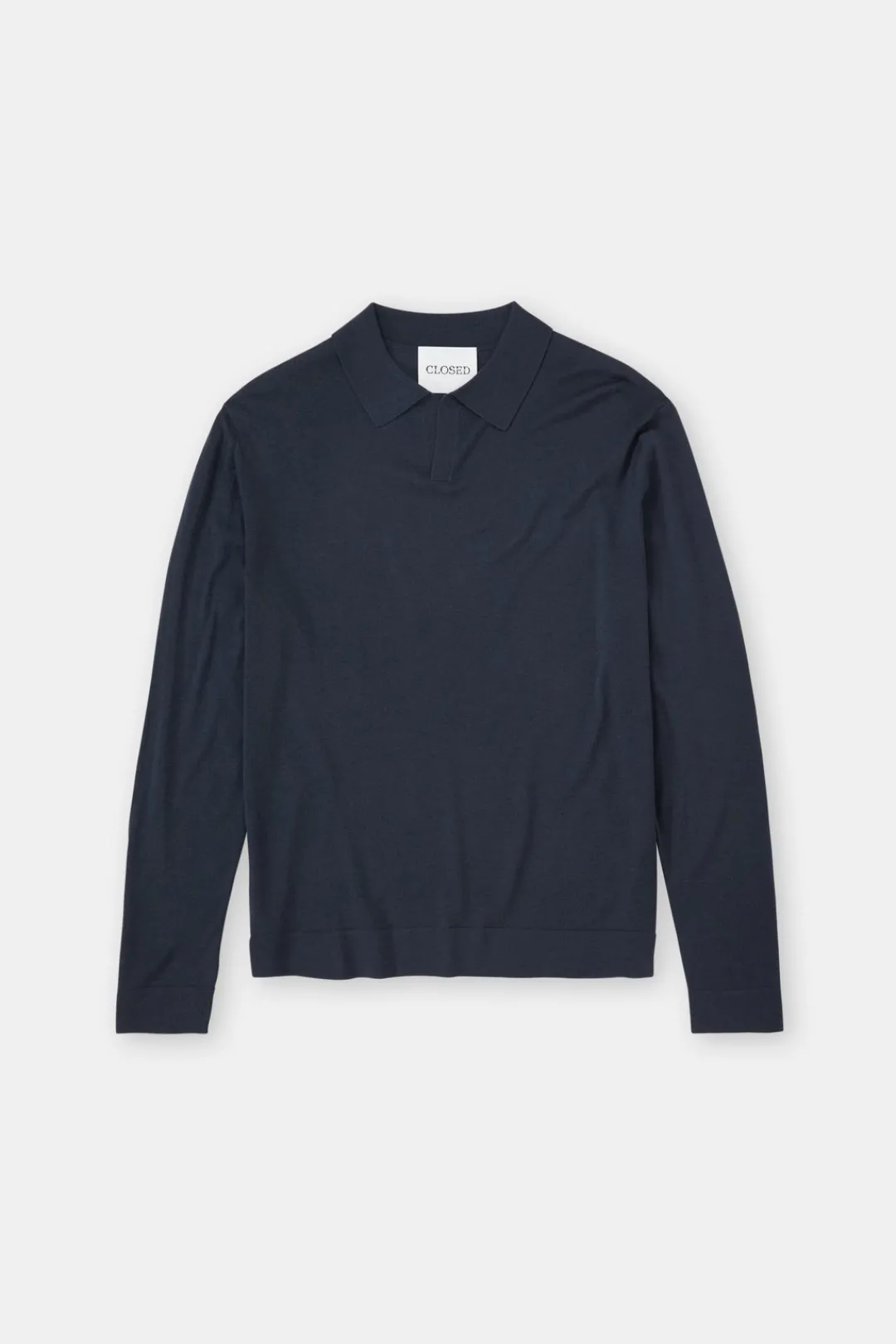 Closed Wool-cashmere-mix jumper Smokey blue Discount