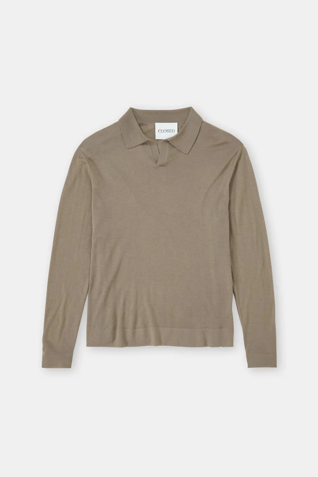 Closed Wool-cashmere-mix jumper Natural linen Clearance