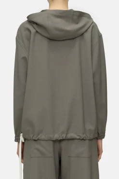 Closed Wool-mix hoodie Heritage grey