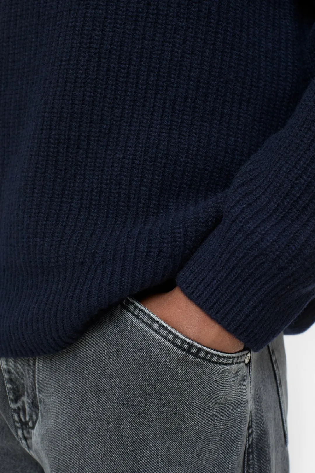 Closed Zip Jumper Dark night Online