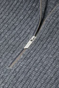 Closed Zip Jumper Dark grey melange Outlet